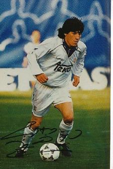 Ivan Zamorano  Real Madrid  Fußball Autogramm Foto original signiert 
