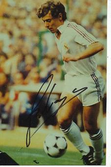 Emilio Butragueno   Real Madrid  Fußball Autogramm Foto original signiert 