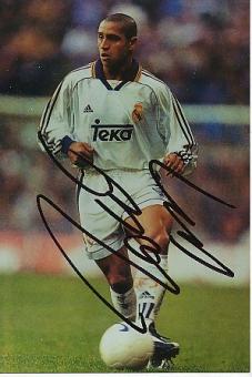 Roberto Carlos   Real Madrid  Fußball Autogramm Foto original signiert 