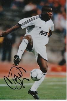 Lassana Diarra  Real Madrid  Fußball Autogramm Foto original signiert 