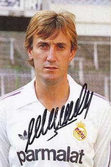 Antonio Maceda   Real Madrid  Fußball Autogramm Foto original signiert 