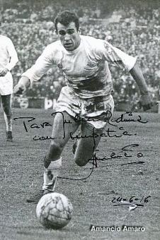 Amancio   Real Madrid  Fußball Autogramm Foto original signiert 