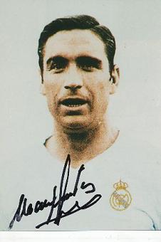 Marquitos † 2012   Real Madrid  Fußball Autogramm Foto original signiert 
