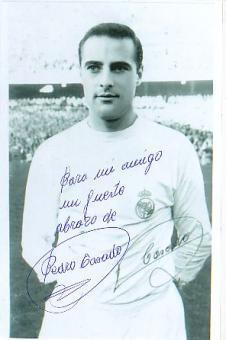Pedro Casado † 2021 Real Madrid  Fußball Autogramm Foto original signiert 