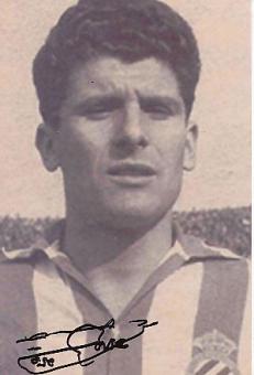 Jose Parra Martinez † 2016  Spanien WM 1950 & Espanyol Barcelona  Fußball Autogramm Foto original signiert 