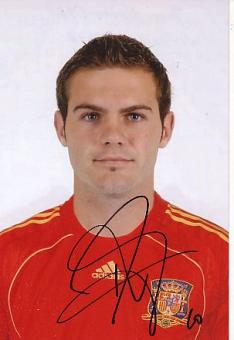 Juan Mata   Spanien Weltmeister WM 2010  Fußball Autogramm Foto original signiert 
