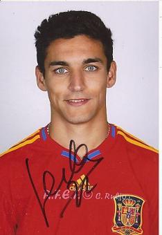 Jesus Navas   Spanien Weltmeister WM 2010  Fußball Autogramm Foto original signiert 