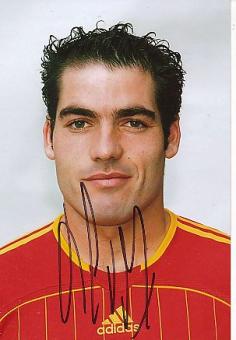 Antonio Lopez  Spanien  Fußball Autogramm Foto original signiert 