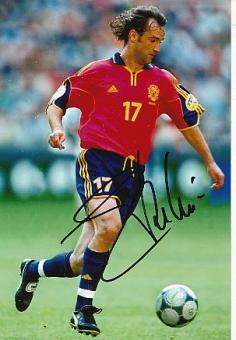 Joseba Etxeberria  Spanien   Fußball Autogramm Foto original signiert 