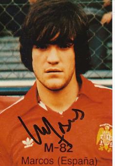 Marcos   Spanien   Fußball Autogramm Foto original signiert 