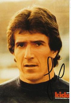 Juanito † 1992   Spanien   Fußball Autogramm Foto original signiert 