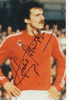 Jesus  Maria Satrustegui  Spanien   Fußball Autogramm Foto original signiert 