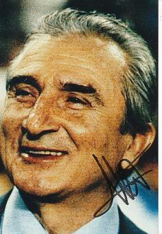 Miguel Munoz † 1990  Spanien  Fußball Autogramm Foto original signiert 
