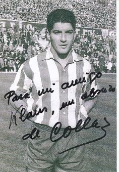 Enrique Collar  Atletico Madrid  Fußball Autogramm Foto original signiert 