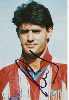 Jose Luis Caminero  Atletico Madrid  Fußball Autogramm Foto original signiert 