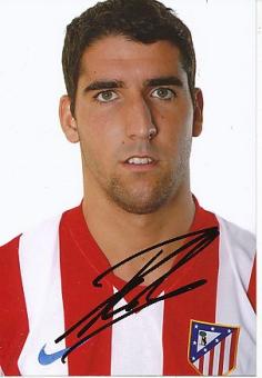Raul Garcia  Atletico Madrid  Fußball Autogramm Foto original signiert 
