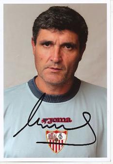 Juande Ramos   FC Sevilla  Fußball Autogramm Foto original signiert 