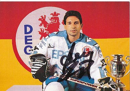 Andreas Niederberger   Düsseldorfer EG   Eishockey Autogrammkarte  original signiertr 