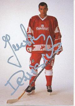 Justyn Denisiuk   KEC  Kölner EC   Eishockey Autogrammkarte  original signiertr 