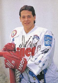 Marco Sturm   1995/96   EV Landshut  Eishockey Autogrammkarte  original signiert 