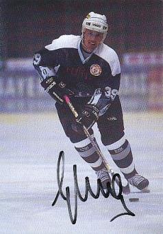 Udo Kießling   1993/94   EV Landshut  Eishockey Autogrammkarte  original signiert 