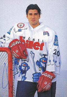 Jose Charbonneau   1995/96  EV Landshut  Eishockey Autogrammkarte  original signiert 