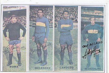 Silvio Marzolini † 2020  Argentinien WM 1966  Fußball Autogrammkarte original signiert 