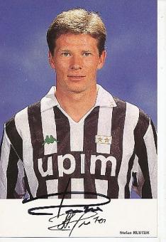 Stefan Reuter  Juventus Turin  Fußball Autogrammkarte original signiert 