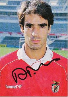 Rui Aguas   Benfica Lissabon  Fußball Autogrammkarte original signiert 
