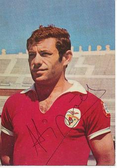 Antonio Simoes   Benfica Lissabon  Fußball Autogrammkarte original signiert 