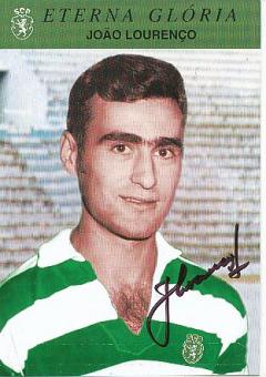 Joao Lourenco  Sporting Lissabon  Fußball Autogrammkarte original signiert 