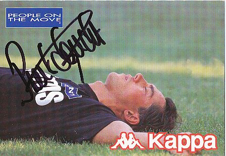 Paulo Sousa  Juventus Turin &  Portugal  Fußball Autogrammkarte original signiert 