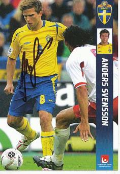 Anders Svensson  Schweden  Fußball Autogrammkarte original signiert 