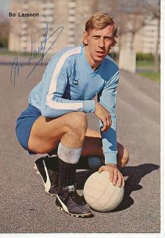 Bo Larsson  Schweden  Fußball Autogrammkarte original signiert 