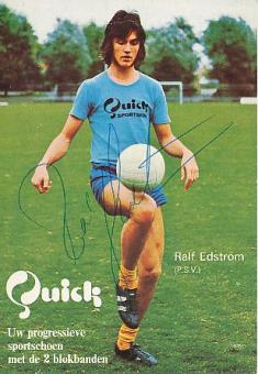 Ralf Edstrröm  Schweden  Fußball Autogrammkarte original signiert 
