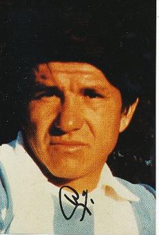 Luis Galvan  Argentinien Weltmeister WM 1978 Fußball  Autogramm Foto  original signiert 