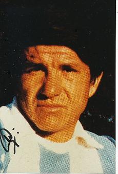 Luis Galvan  Argentinien Weltmeister WM 1978 Fußball  Autogramm Foto  original signiert 
