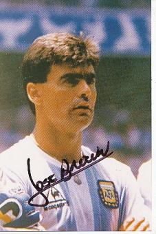 Jose Luis Brown † 2019  Argentinien Weltmeister WM 1986 Fußball  Autogramm Foto  original signiert 