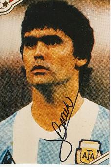 Jose Luis Brown † 2019  Argentinien Weltmeister WM 1986 Fußball  Autogramm Foto  original signiert 