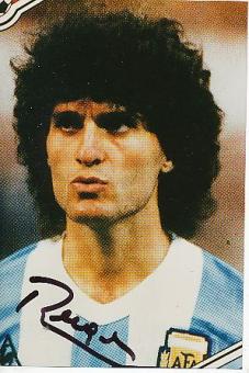 Oscar Ruggeri  Argentinien Weltmeister WM 1986 Fußball  Autogramm Foto  original signiert 