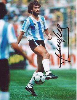 Jorge Olguin  Argentinien Weltmeister WM 1978 Fußball  Autogramm Foto  original signiert 