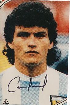 Nestor Clausen  Argentinien Weltmeister WM 1986 Fußball  Autogramm Foto  original signiert 