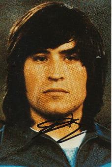Oscar Alberto Ortiz  Argentinien Weltmeister WM 1978 Fußball  Autogramm Foto  original signiert 