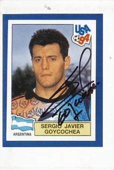 Sergio Goycochea  Argentinien WM 1990  Fußball  Autogramm Foto  original signiert 