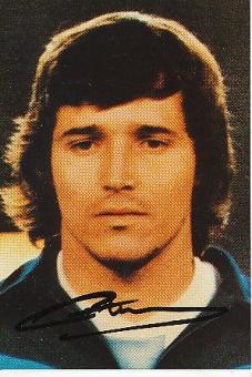 Daniel Bertoni  Argentinien Weltmeister WM 1978 Fußball  Autogramm Foto  original signiert 