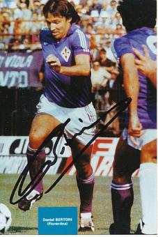 Daniel Bertoni  AC Florenz & Argentinien Weltmeister WM 1978 Fußball  Autogramm Foto  original signiert 