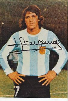 Rene Houseman † 2018  Argentinien Weltmeister WM 1978 Fußball  Autogramm Foto  original signiert 