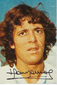 Rene Houseman † 2018  Argentinien Weltmeister WM 1978 Fußball  Autogramm Foto  original signiert 