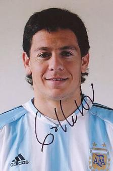 Luciano Galletti   Argentinien  Fußball  Autogramm Foto  original signiert 