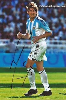 Gabriel Heinze   Argentinien  Fußball  Autogramm Foto  original signiert 